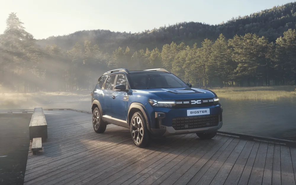 Dacia Bigster, vue trois quarts avant