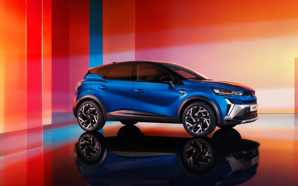 Renault Captur, vue trois quarts avant